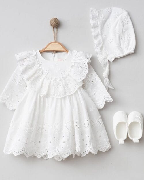 Pugi Baby Kız Bebek Lotus Mevlüt Takımı