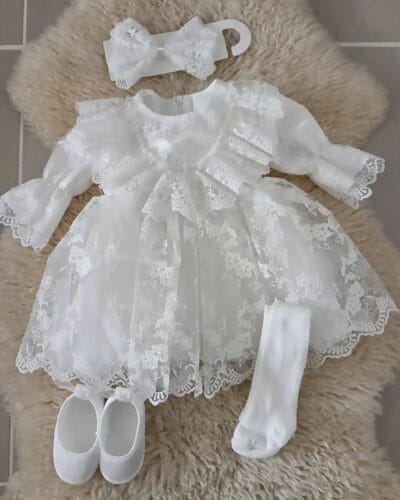 Pugi Baby Kız Bebek Sakura Mevlüt Takımı