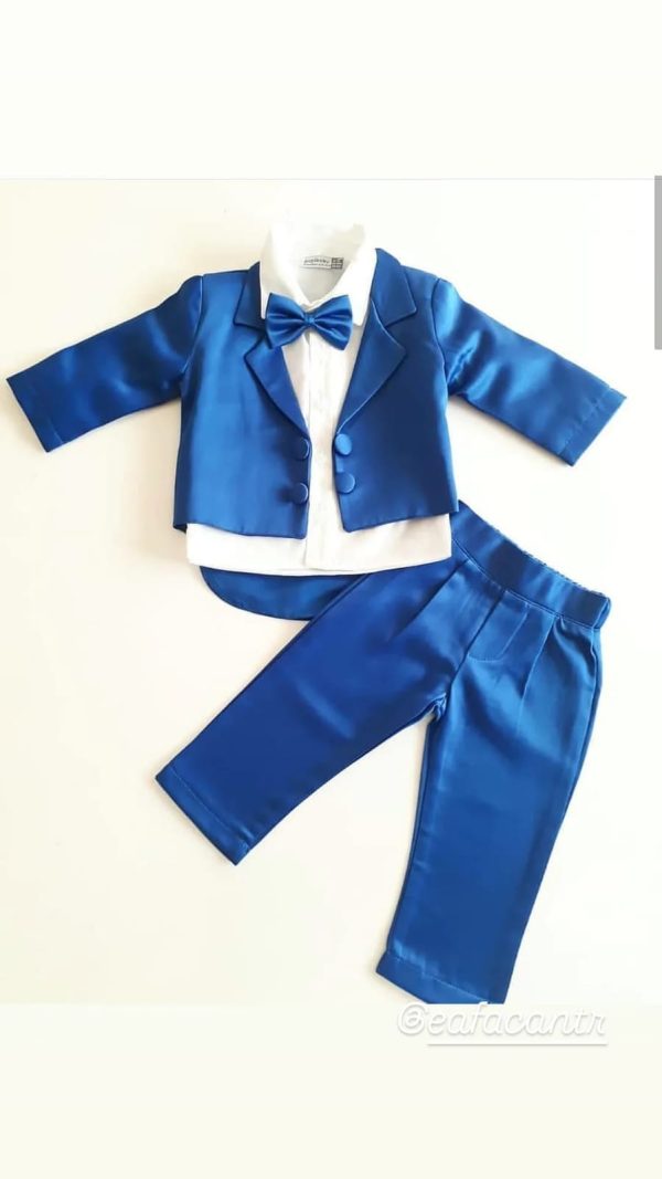Pugi Baby Erkek Bebek Ceketli Mevlüt Takımı