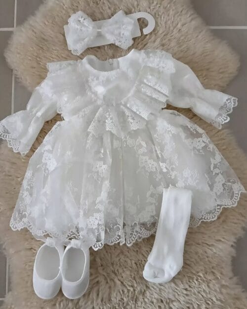 Pugi Baby Kız Bebek Sakura Mevlüt Takımı