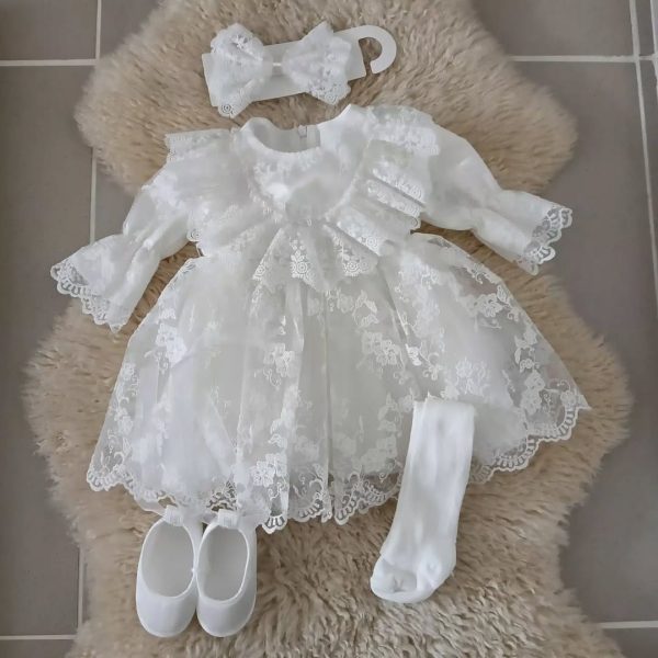 Pugi Baby Kız Bebek Sakura Mevlüt Takımı