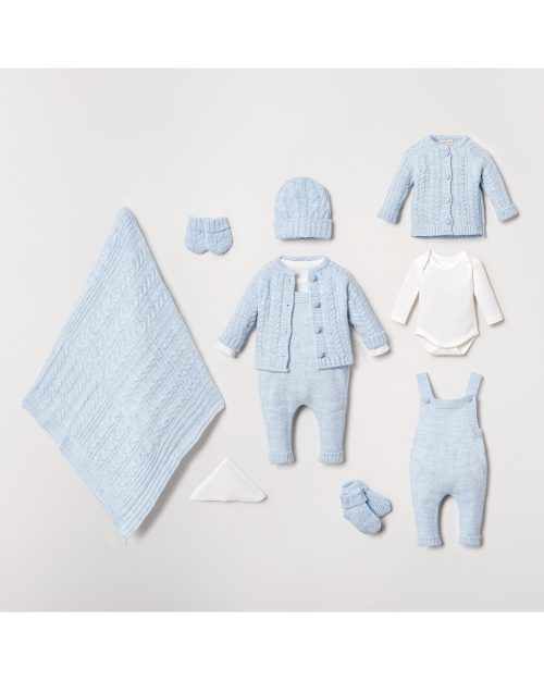 0-3 Ay Patchwork Desenli 8'li Set