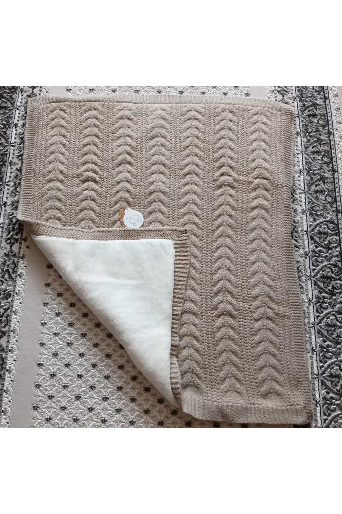 %100 Triko Kız/Erkek Bebek Battaniyesi