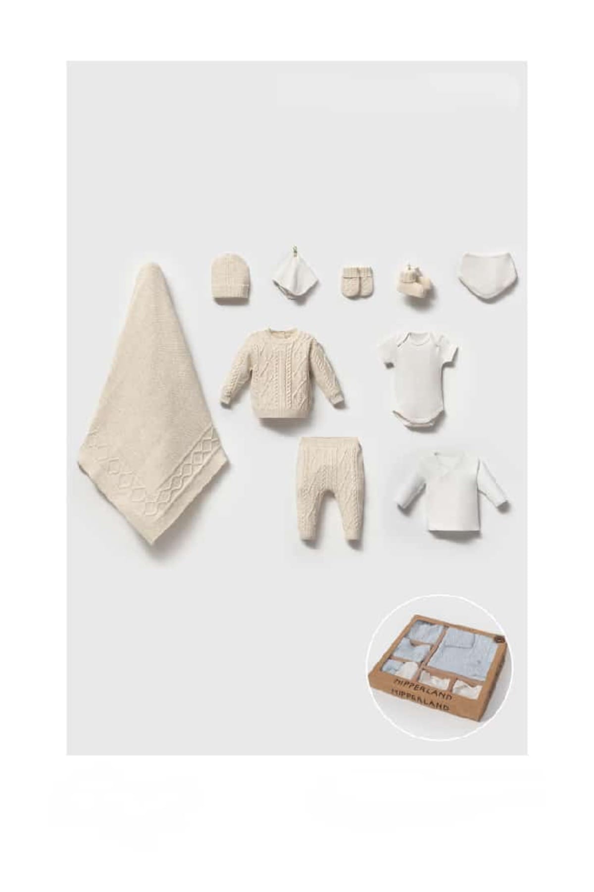 Baklava Desen 10'lu Hastane Çıkış Set