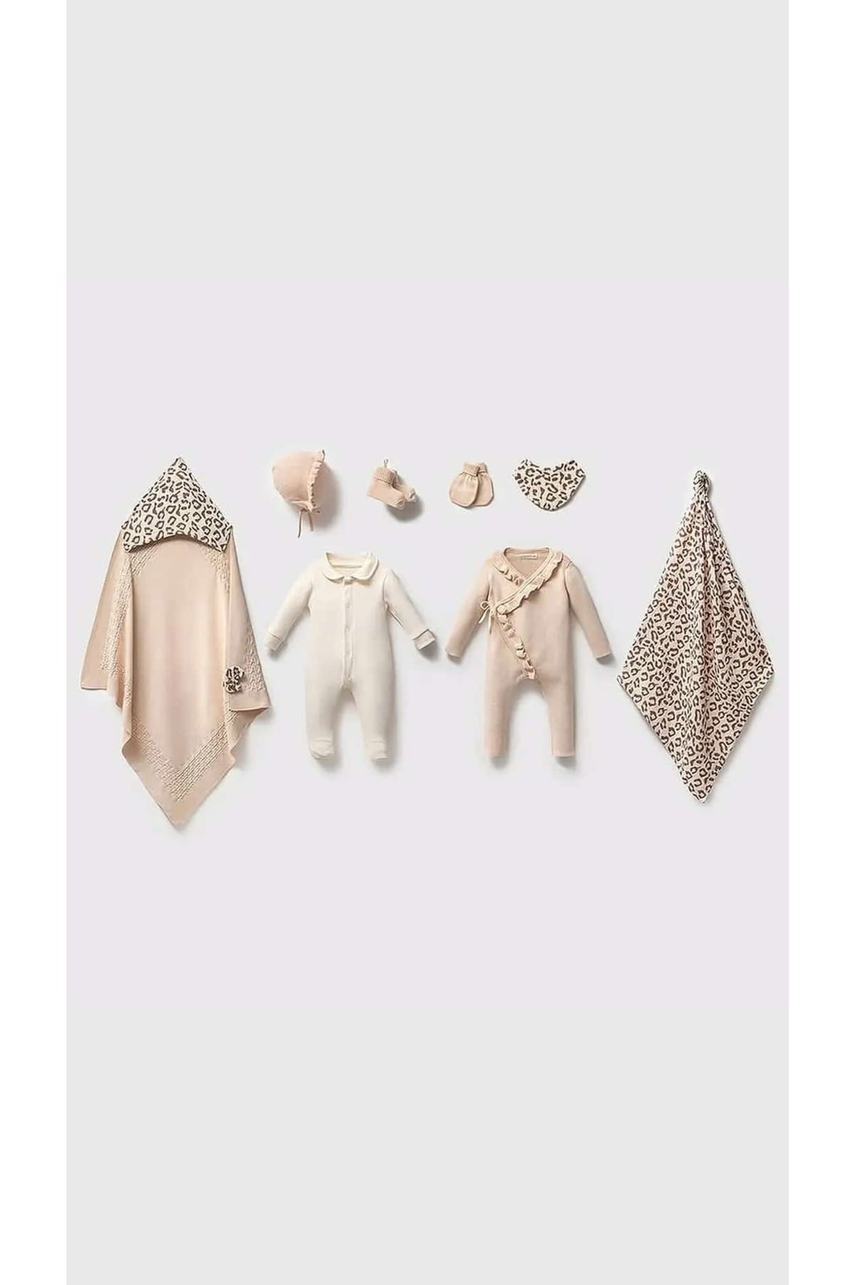 Leopar Temalı 8'li Sandıklı Set - Görsel 2