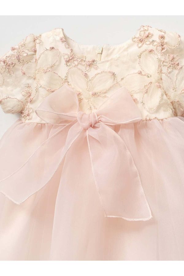 Noynoy Kız Bebek Fiyonk Detaylı 4'lü Takım - Görsel 2
