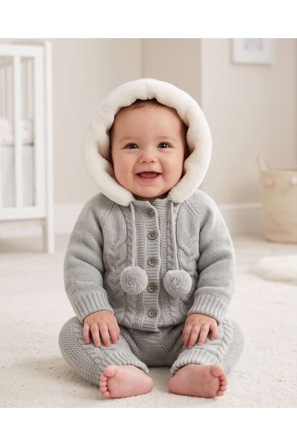 Unisex %100 Triko Ponponlu Tulum - Görsel 2